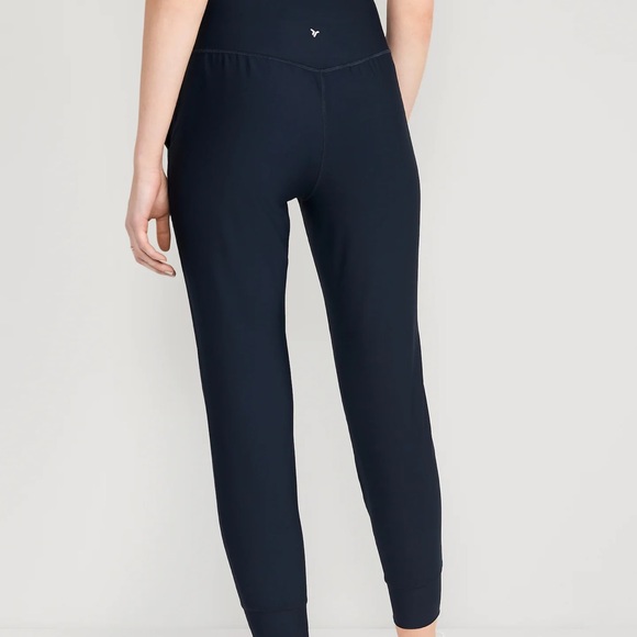 NWT OLD NAVY High-Waisted PowerSoft 7/8 Joggers BLUE OLD NAVY Size Medium - Picture 2 of 7